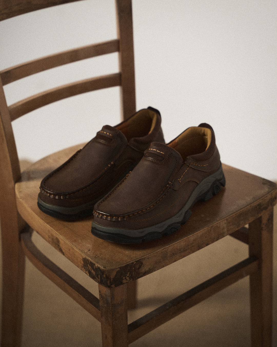 Durable Men's Dakota slip-on loafers, comfortable everyday footwear for men's casual style.