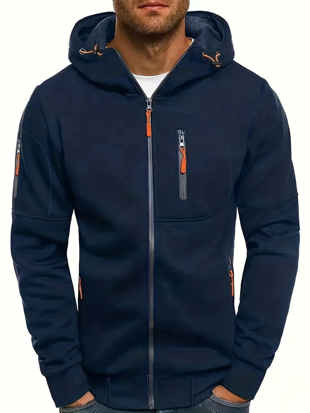 Classic black men's Dexter active vest. Versatile activewear for any occasion. Lightweight, stylish casual layering.