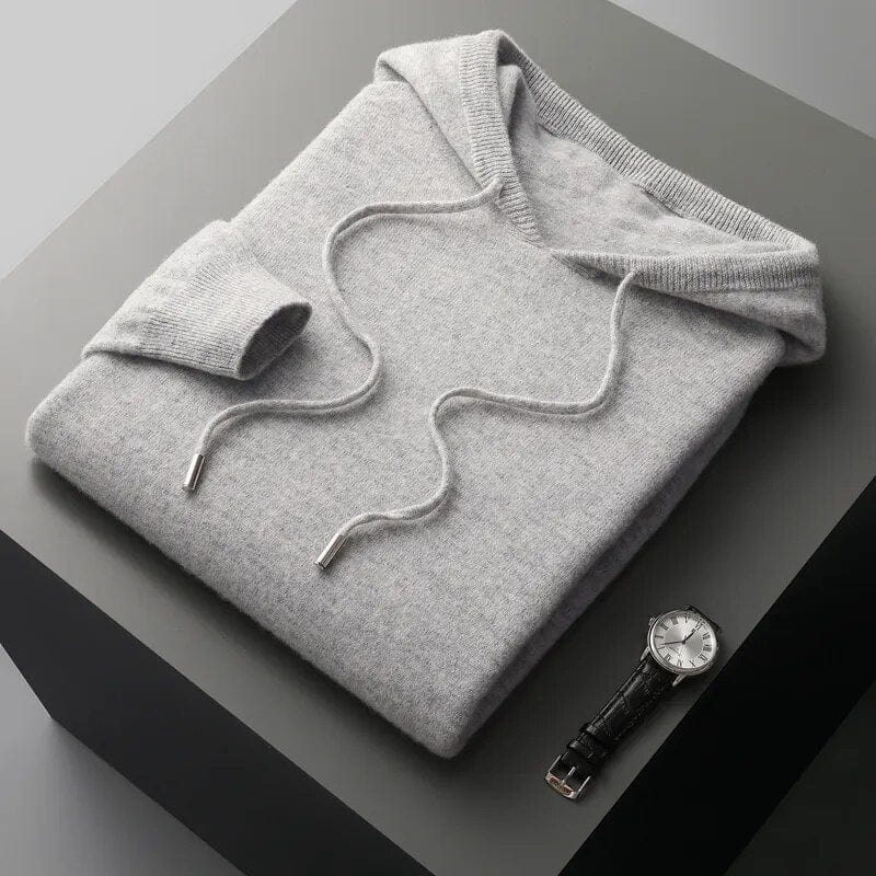 Classic men's drawstring hoodie sweater. Soft, comfortable, and stylish for year-round casual wear and layering.