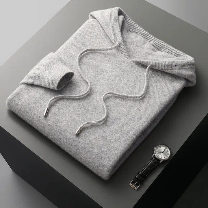 Classic men's drawstring hoodie sweater. Soft, comfortable, and stylish for year-round casual wear and layering.