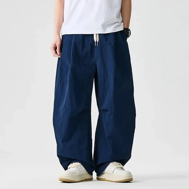 Comfortable men's Driftline relaxed-fit pants, perfect for streetwear or casual summer wear. Unisex design.
