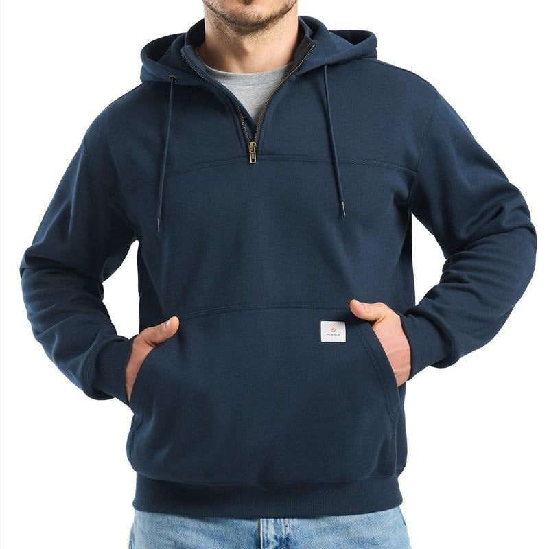 Men's Dryline Work Hoodie, water-resistant & durable for outdoor jobs, keeping you dry & comfortable.