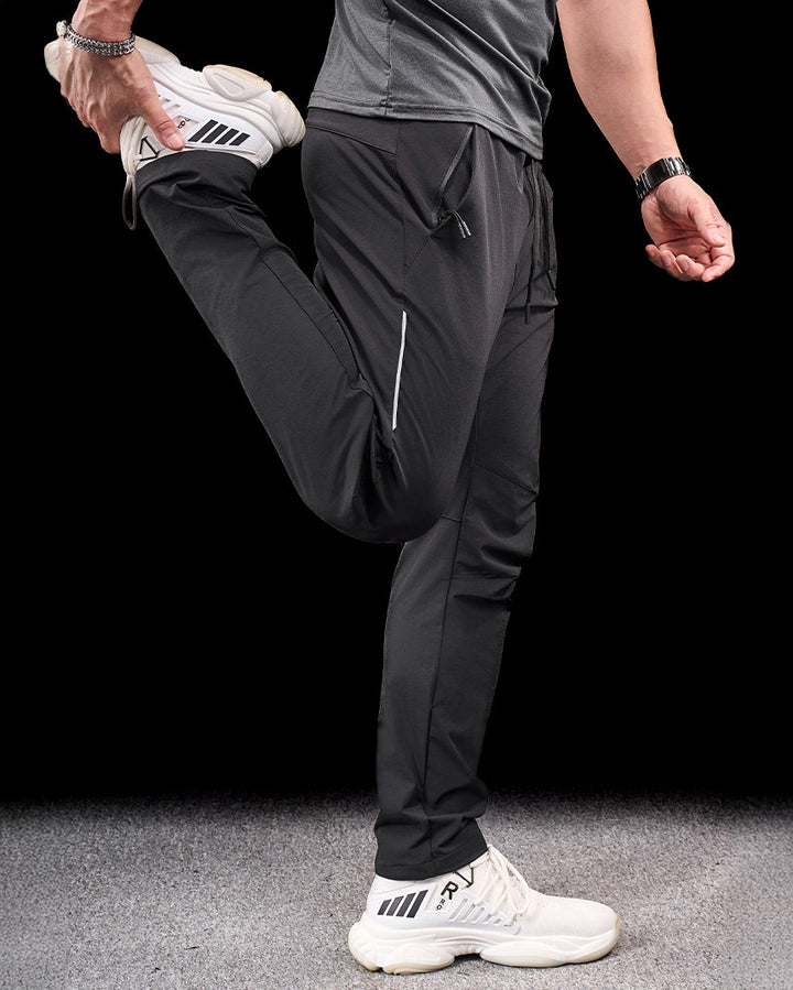 Stylish men's versatile adventure pants. Durable stretch material for hiking & daily comfort.