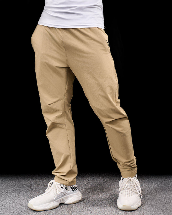 Men's outdoor exploration pants with durable stretch fabric. Ideal for rugged trails & travel.