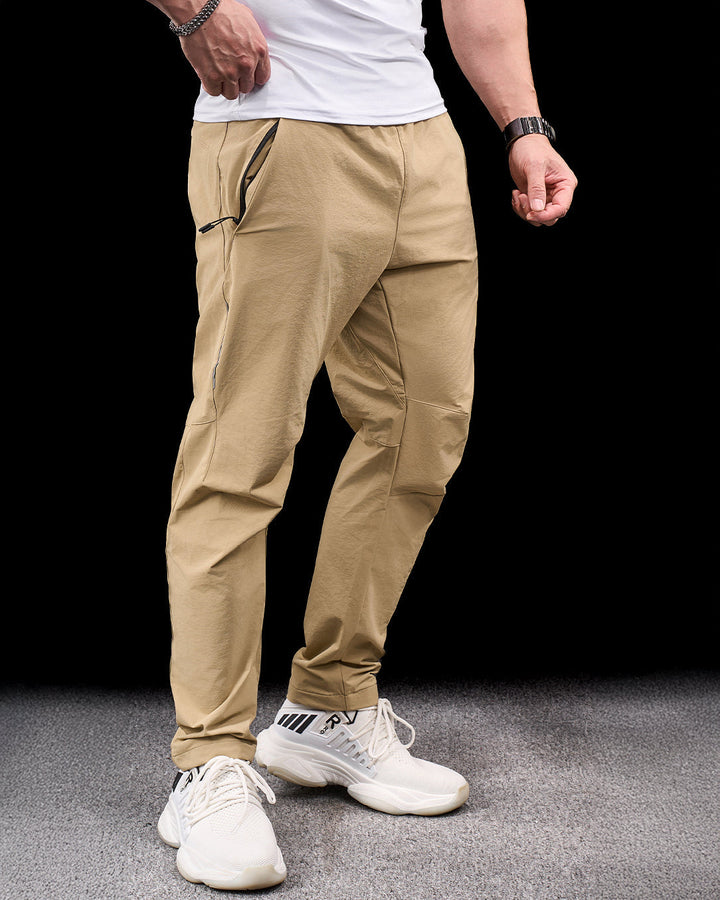 Comfortable men's stretch travel pants. Durable and quick-drying for any adventure.