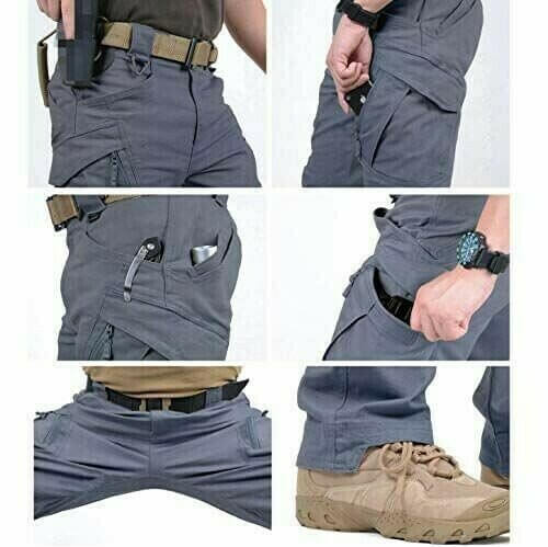 Men's Nova Stretch outdoor tactical cargo trousers, durable & comfortable for all adventures.