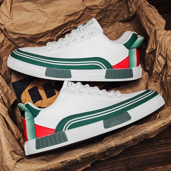 Comfortable mens street sneakers for all-day wear. Dynamic design, perfect for urban fashion & walking.