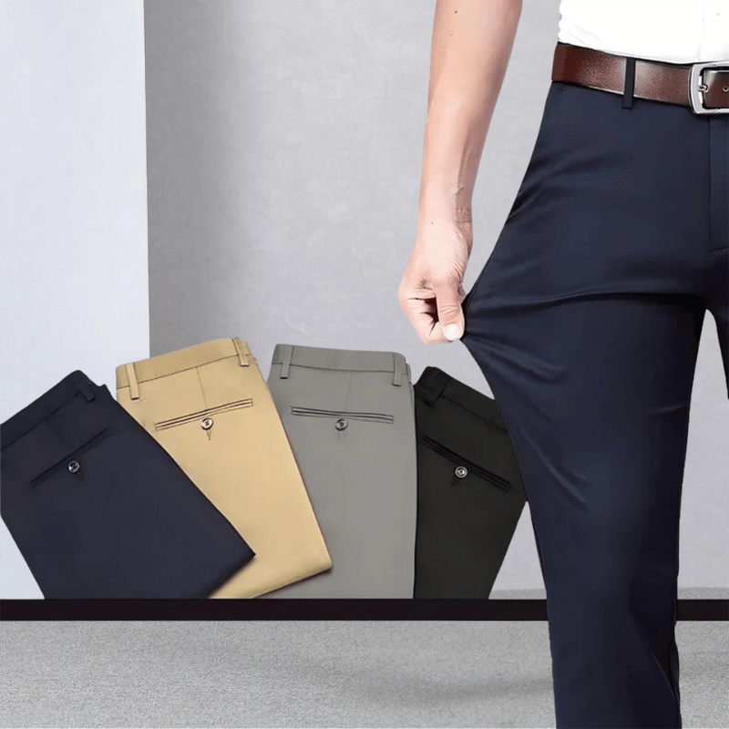 Men's Dynamic Stretch Trousers for ultimate comfort and flexible movement, perfect for any occasion.