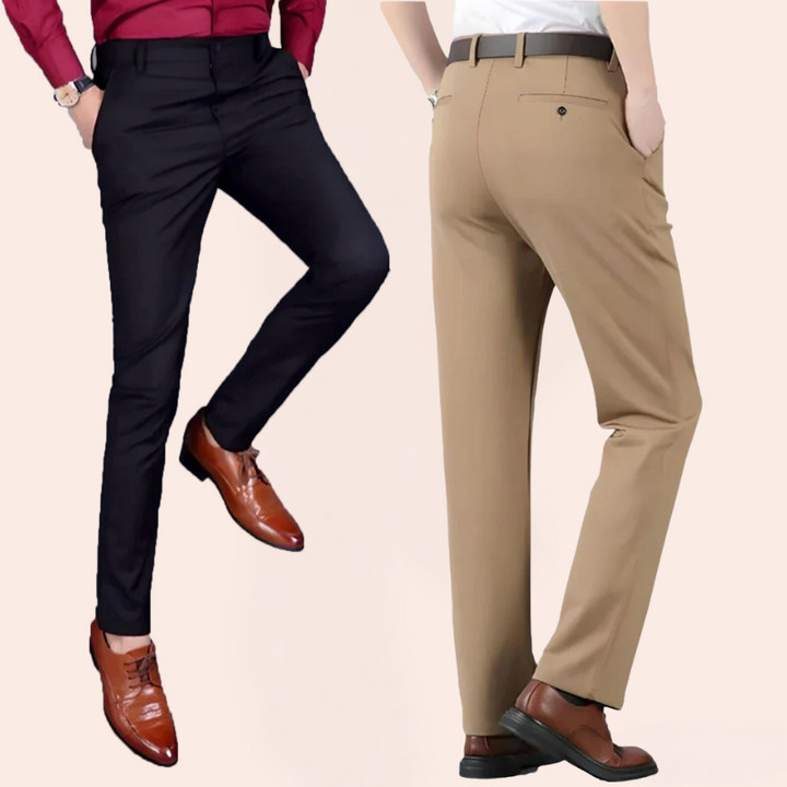 Flexible men's dynamic stretch trousers. Experience ultimate comfort & freedom of movement in these versatile pants.
