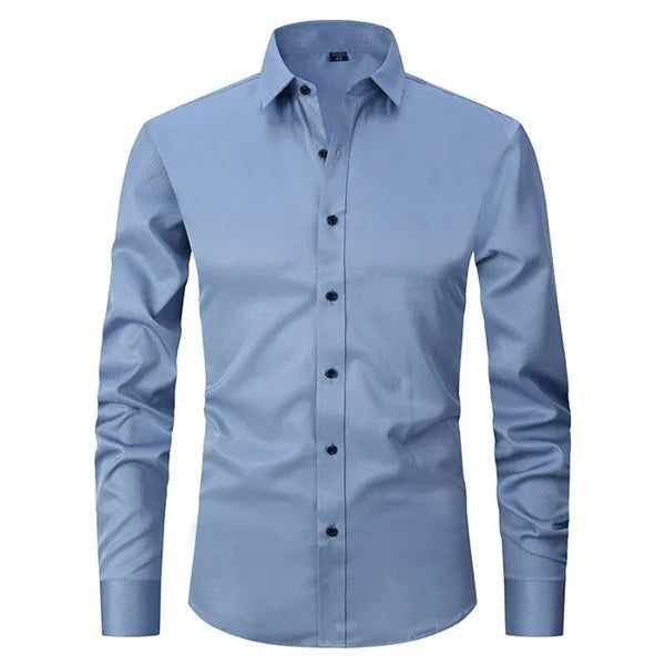 Men's breathable DynamicStretch performance shirt. Flexible, moisture-wicking & stylish for daily wear.