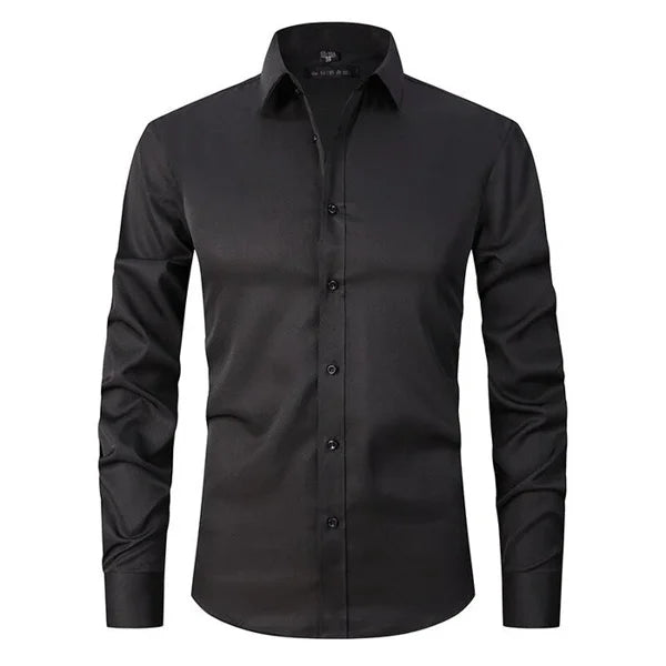 DynamicStretch men's shirt. Wrinkle-resistant, quick-dry & comfortable for active or casual use.