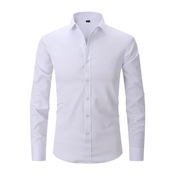 Men's performance shirt with DynamicStretch. Moisture-wicking, breathable & stylish for any activity.