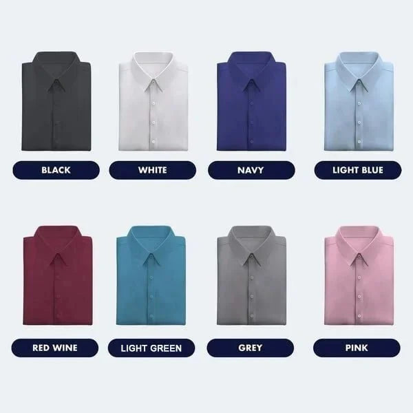 Sleek men's DynamicStretch performance shirt. Versatile, wrinkle-resistant & comfort-driven design.