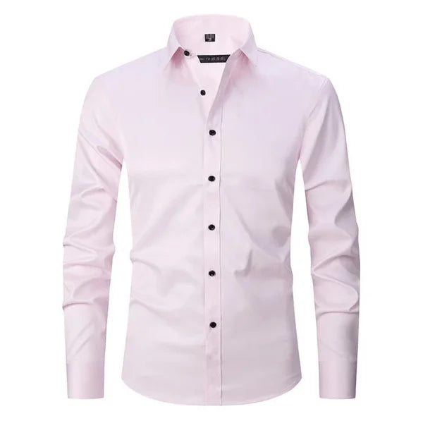 Quick-dry men's DynamicStretch shirt. Wrinkle-resistant & stretch fabric for all-day comfort.