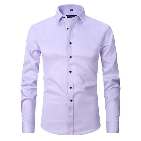Comfortable men's DynamicStretch performance shirt. Flexible, moisture-wicking & perfect for travel.