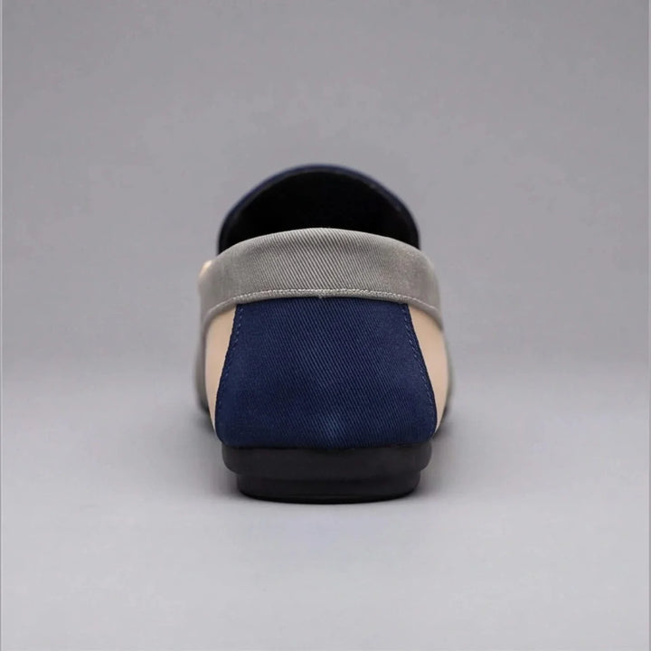Comfortable men's slip-on loafers, perfect for easy wear and casual fashion in spring and summer.