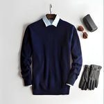 Navy Blue Round neck