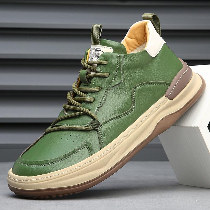 Comfortable men's walking shoes, durable and stylish for versatile everyday outfits.