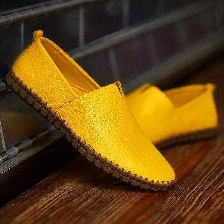 Elegant men's slip-on loafers, comfortable everyday footwear with a timeless design for formal & casual style.