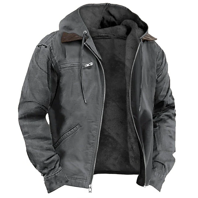Stylish men's versatile winter jacket, a warm and elegant casual coat for daily fashion & cold weather.