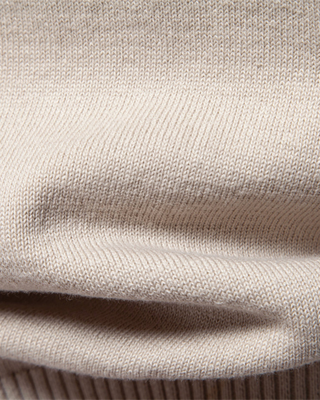 Men's casual crewneck sweater, showcasing the comfortable textured knit for everyday.
