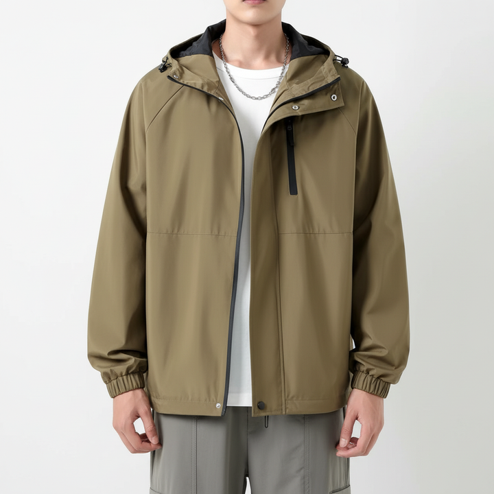 Men's Elia outerwear jacket in a vibrant color, offering breathability and comfort for autumn.
