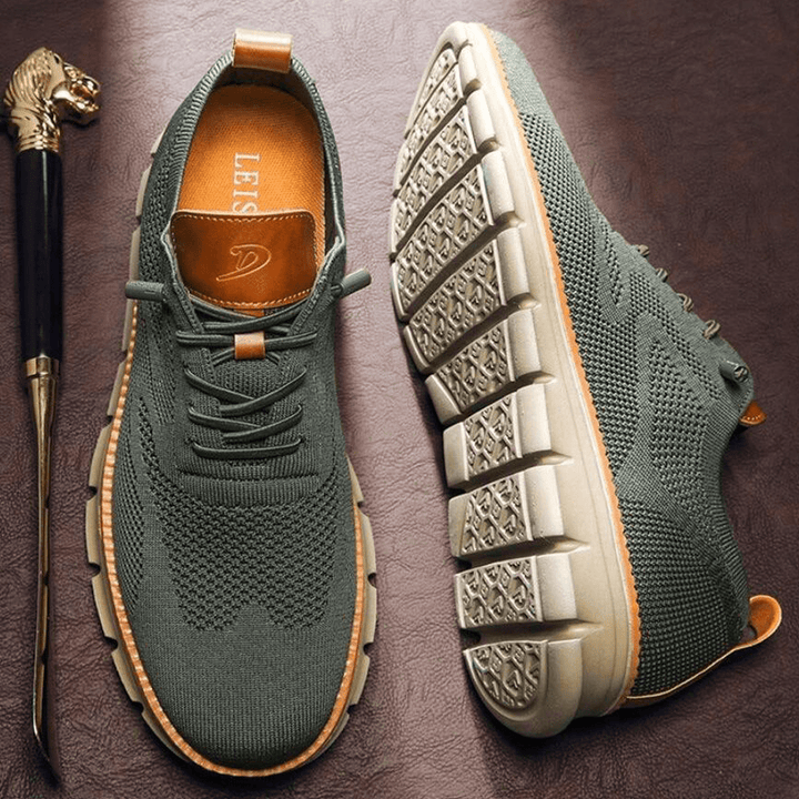 Men's Elias minimalist breathable sneakers for all-day comfort.