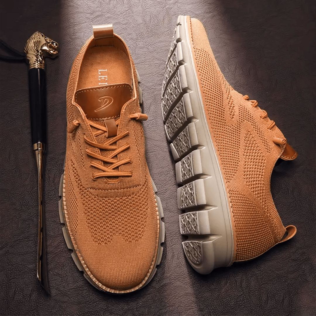 Stylish Elias men's minimalist sneakers, perfect for casual daily wear.