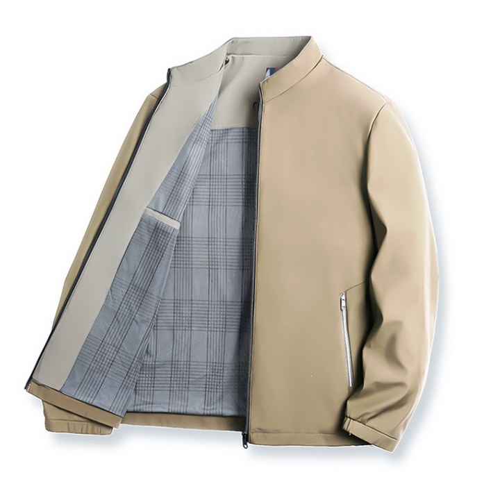 Lightweight men's fashion jacket, comfortable & sleek, perfect for everyday style and versatility.