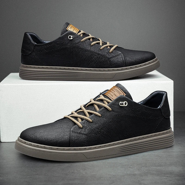 Stylish men's casual sneakers, durable everyday footwear offering ultimate comfort & modern fashion.