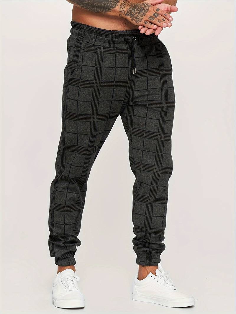 All-season men's jogger sweatpants, offering ultimate comfort and style year-round.