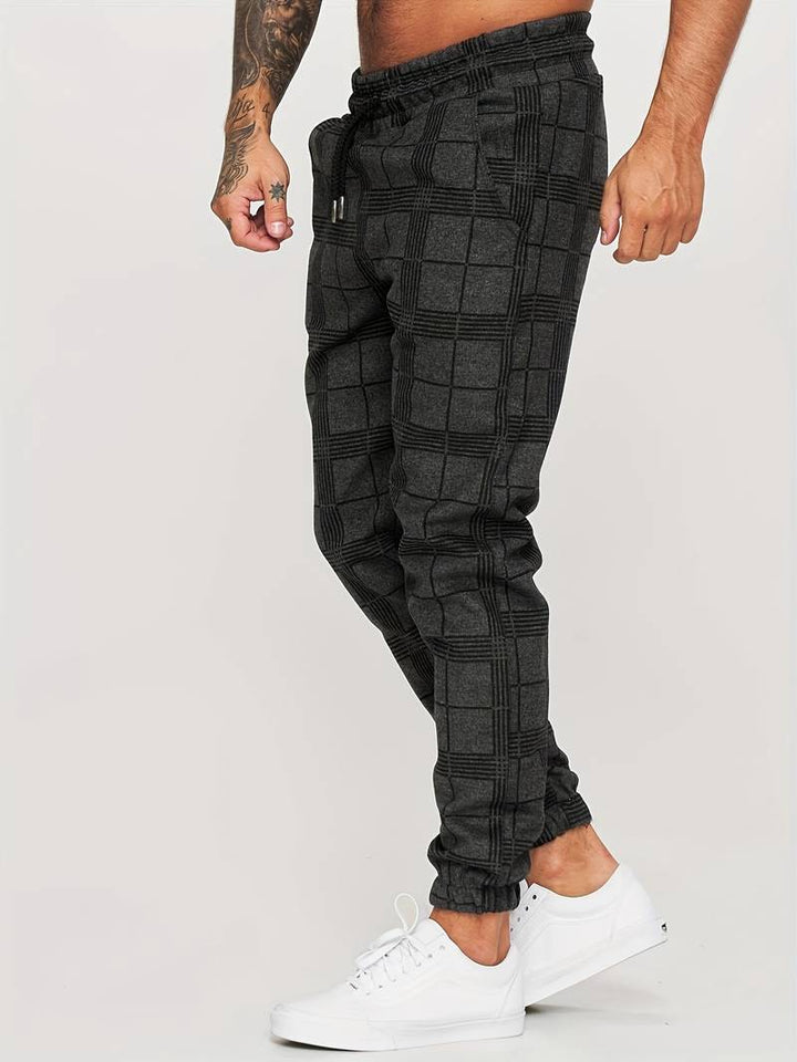 Men's casual jogger sweatpants, combining athletic style with ultimate lounge comfort.