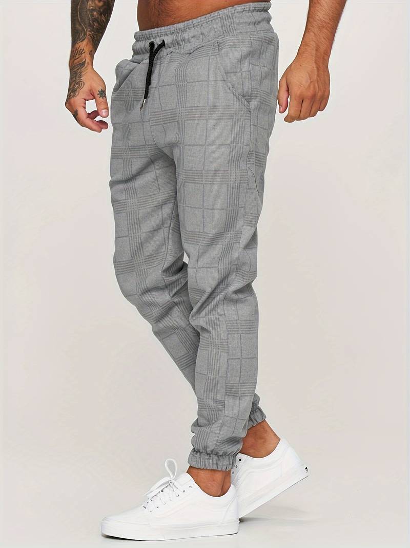Comfortable men's jogger sweatpants, perfect for lounging or casual wear.