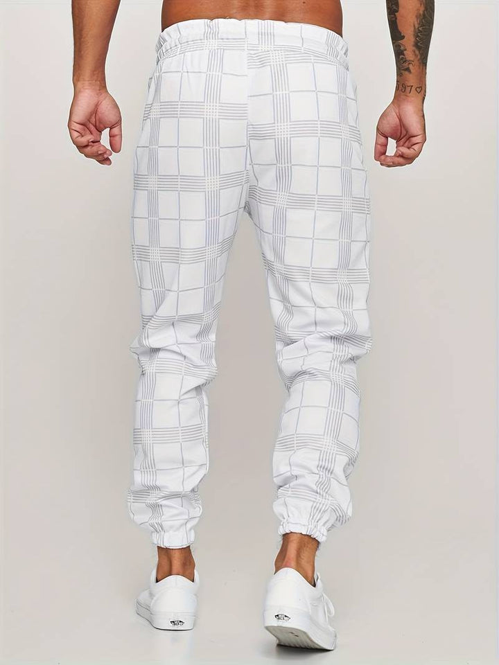 Modern fit men's jogger sweatpants, offering style and ultimate comfort.