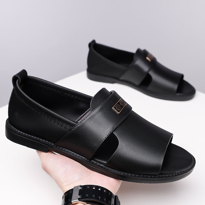 Men's breathable walking sandals, offering foot support for everyday wear, beach, or vacation.
