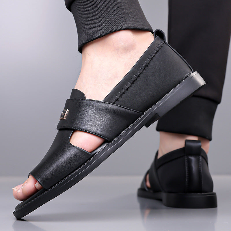 Modern men's comfort sandals, perfect for casual walking, everyday style, and summer adventures.