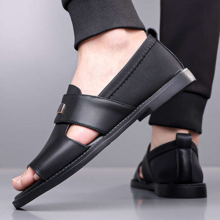 Modern men's comfort sandals, perfect for casual walking, everyday style, and summer adventures.