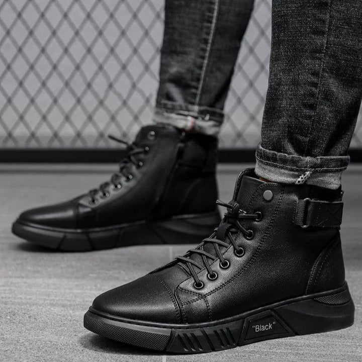 Secure slip-resistant men's walking shoes, ensuring comfort, stability, and everyday support for men.