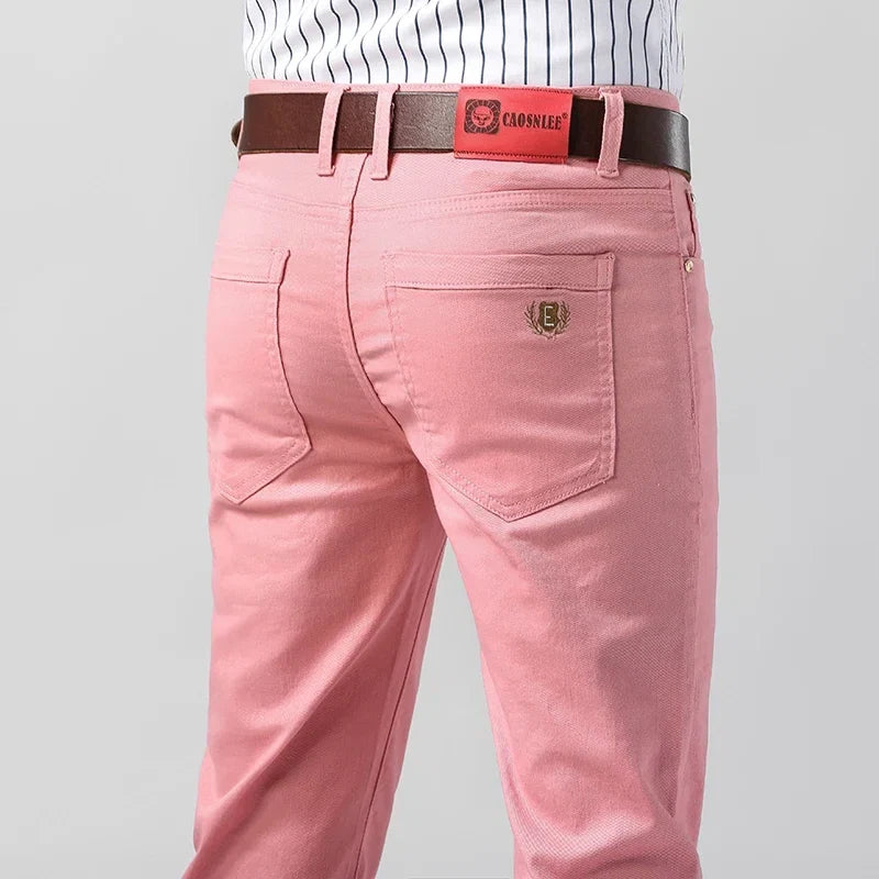 Men's Fireline stretch denim pants for a trendy look. Versatile daywear to night out fashion.