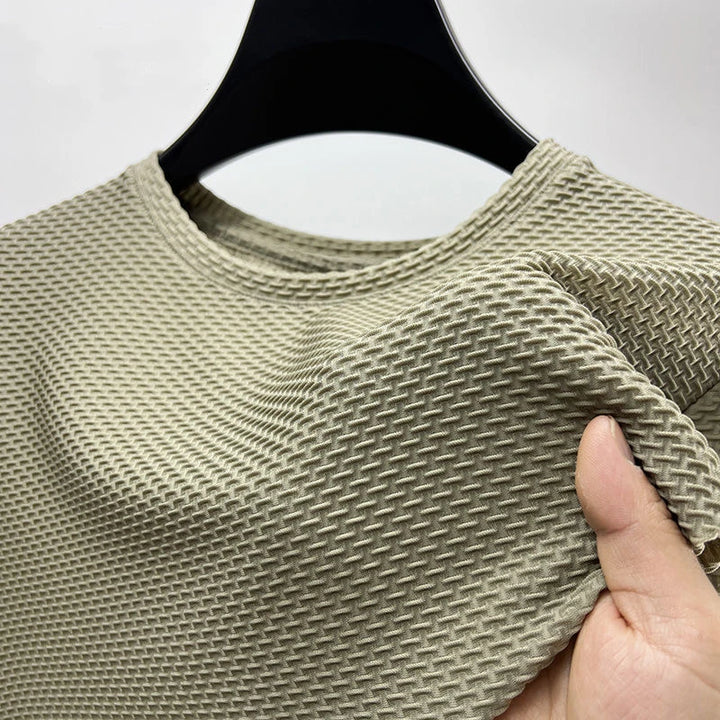Stylish Men's Firenze Breeze shirt, versatile for casual wear, lightweight and comfortable.