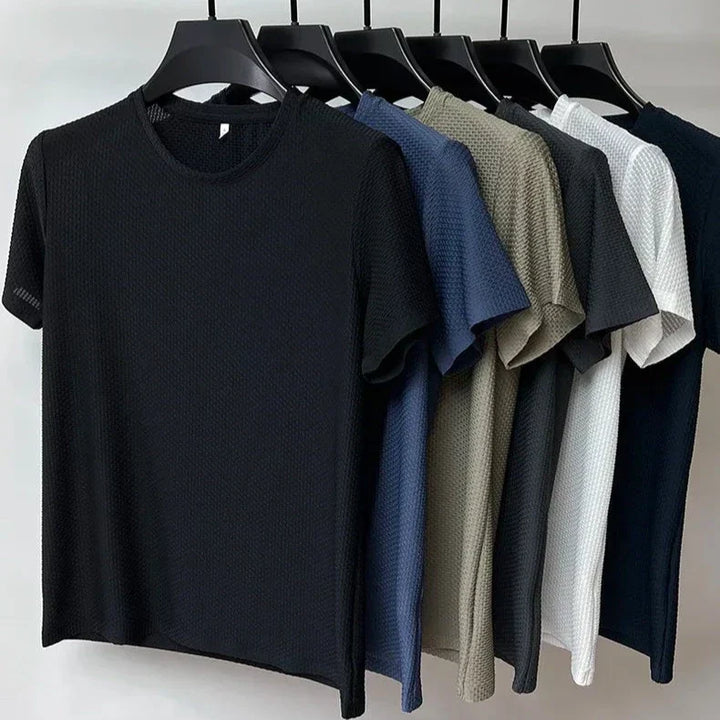 Men's Firenze Breeze shirt, a breathable, lightweight, and versatile top ideal for comfortable summer wear.