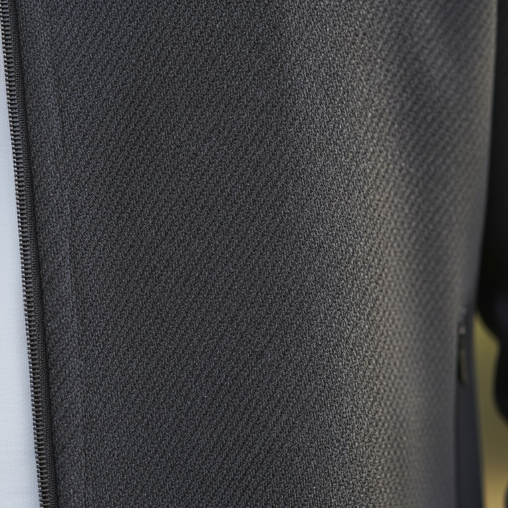 Dynamic shot of men's flexible lycra lounge suit, ideal comfort wear for casual outfits or athletic use
