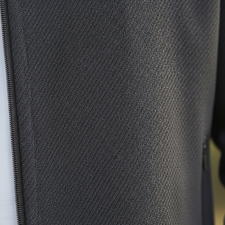 Dynamic shot of men's flexible lycra lounge suit, ideal comfort wear for casual outfits or athletic use