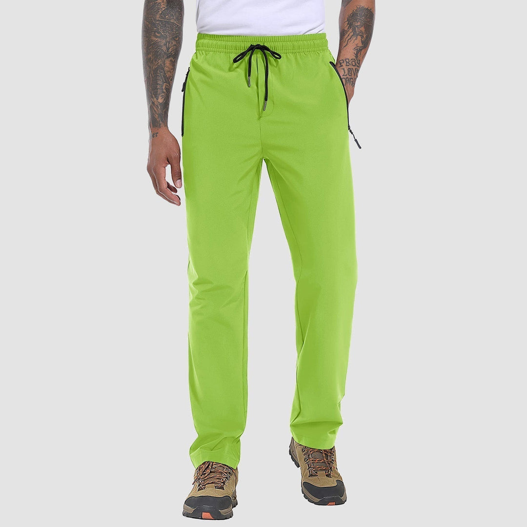 Full product view of men's FlexiTrek quick-dry stretch hiking trousers, ready for any outdoor challenge.