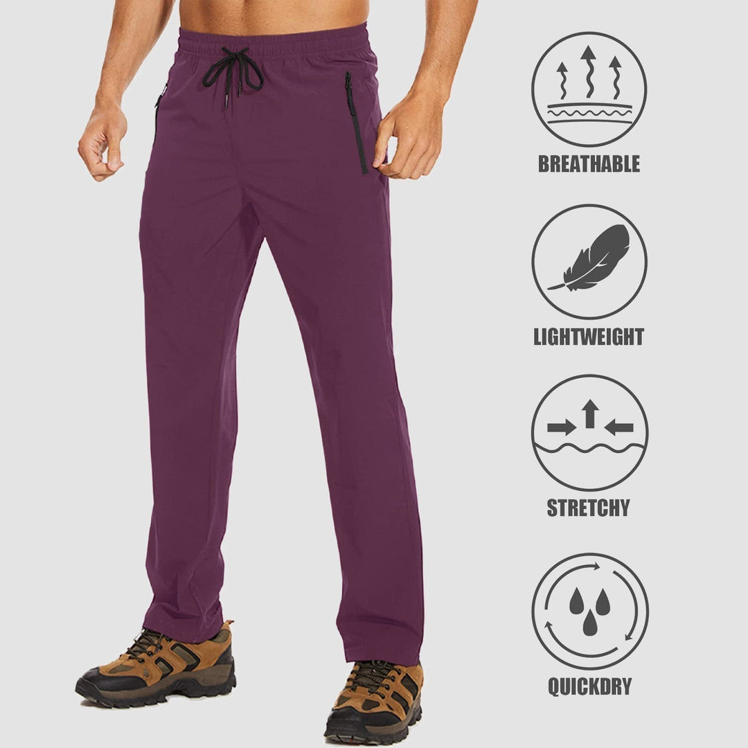 Durable FlexiTrek quick-dry stretch outdoor pants for men, perfect for diverse activities & adventures.