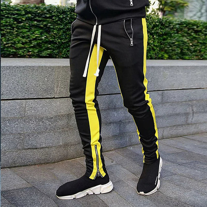 Stylish men's activewear joggers, designed for comfort and performance with a modern tapered leg.
