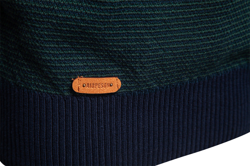 Florence half-zip men's sweater, a stylish pullover for elevated comfort & menswear.