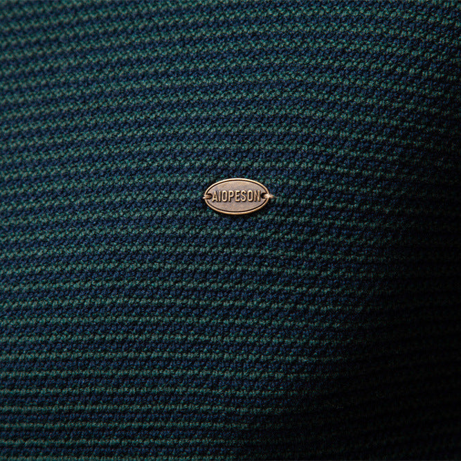Men's casual half-zip sweater, offering elevated comfort and versatile styling.