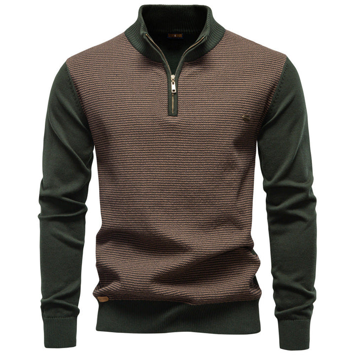Comfortable Florence half-zip pullover, a stylish men's sweater for everyday menswear.