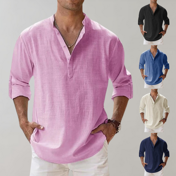 Men's Florian everyday shirt. Stylish & comfortable casual top for versatile daily wear.